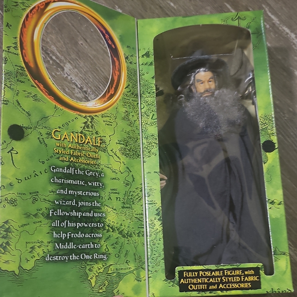 Gandalf Action Figure with Authentic Outfit